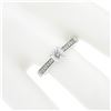 Image 3 : 10k White Gold 0.30 ctw Illusion Set Diamond Solitaire w/ Accents Promise Ring