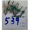 Image 1 : Lot (8) End mils 3/32 and (2) Mix