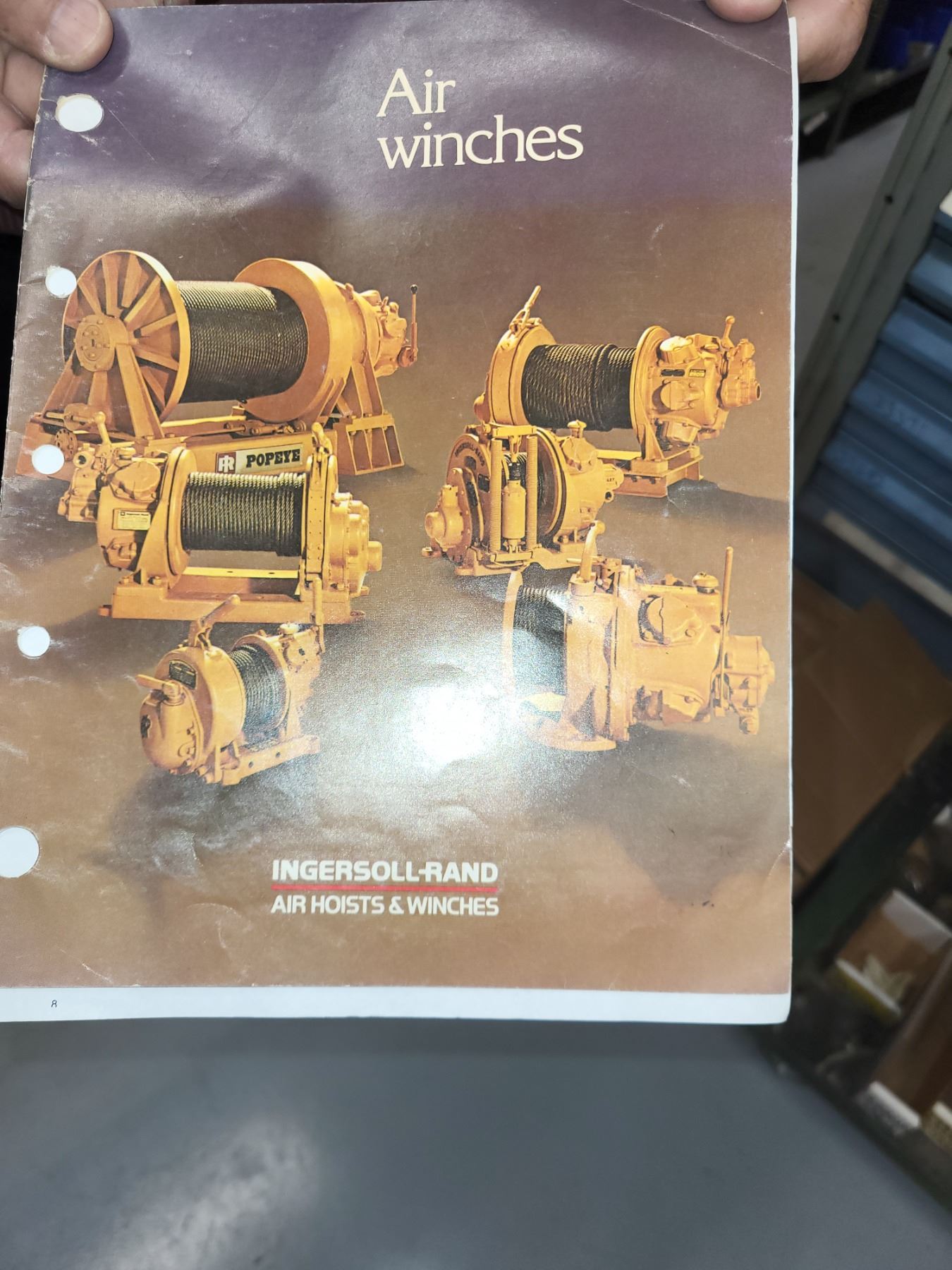 IngersollRand Air Winch (hoistwinch)