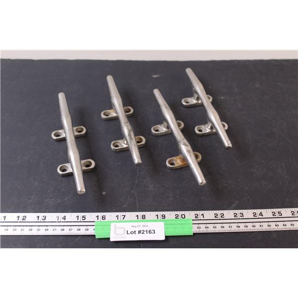(4) Stainless 8" Boat Cleats