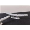 Image 3 : (2) Galvanized 10" Boat Cleats