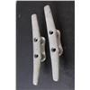 Image 4 : (2) Galvanized 10" Boat Cleats