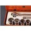 Image 2 : Imperial 1/2" Socket Ratchet Set in Orange Metal Case
