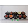 Image 1 : (10) Hockey Pucks - Assorted - Bacardi, Canadian Club, Whistler 1989-2009