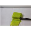Image 2 : (24) Lime Green Reflector Flags - 21" Tall