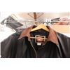 Image 2 : Australian Outback Coat - Size XXL - 58" Long, 100% Cotton Waxed Oil-Skin w/Leather Collar & Removab