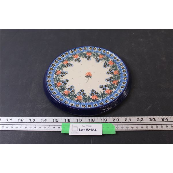 Cheese Plate - Made in Poland - 9" Diameter