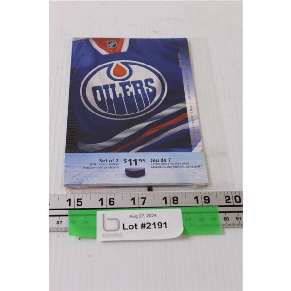 Edmonton Oilers Canada Postage Paid Postcards - 2013 - Sealed