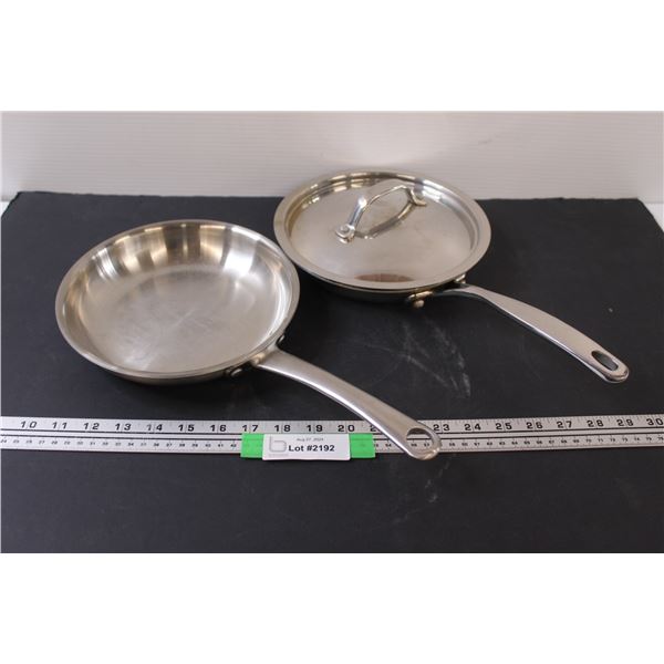 (2) Omelette Pans w/Lid