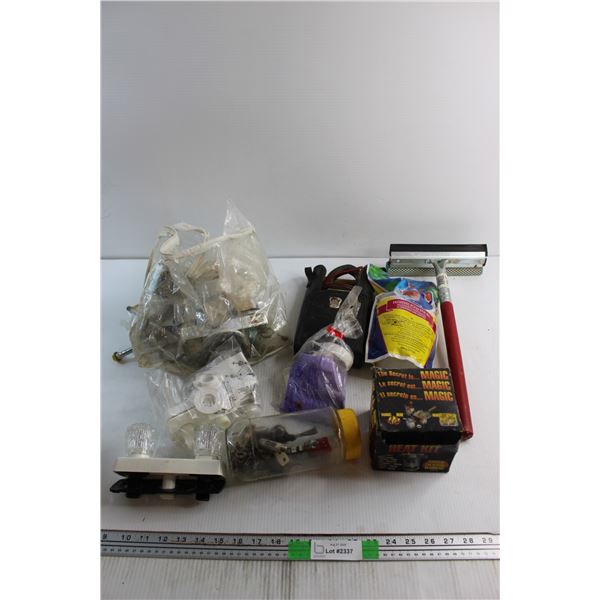 Hioki Digital Clamp on HI Tester, Magic Heat Stove and Assorted Items