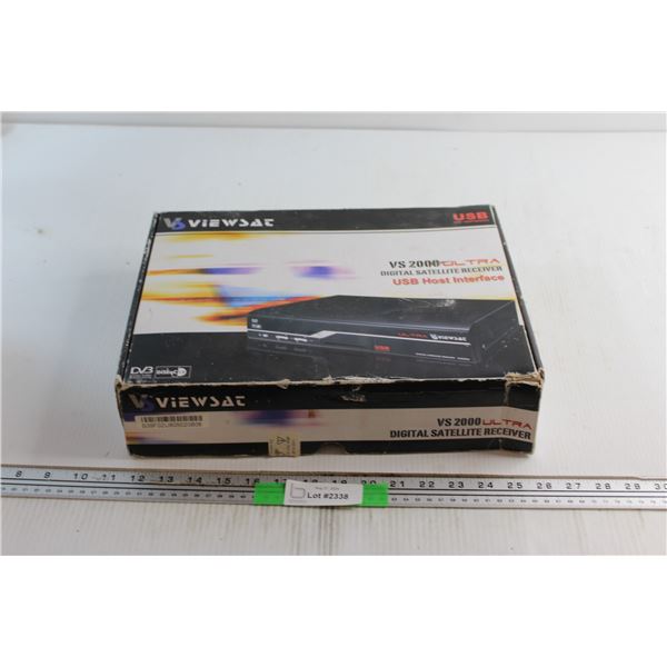 Viewsat VS2000 Ultra Digital Satellite Receiver - Untested