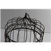 Image 3 : Decorative Wire Bird Cage - 14" Tall