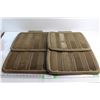 Image 1 : (4) Rubber Car Mats 17'' x 14''