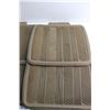Image 3 : (4) Rubber Car Mats 17'' x 14''