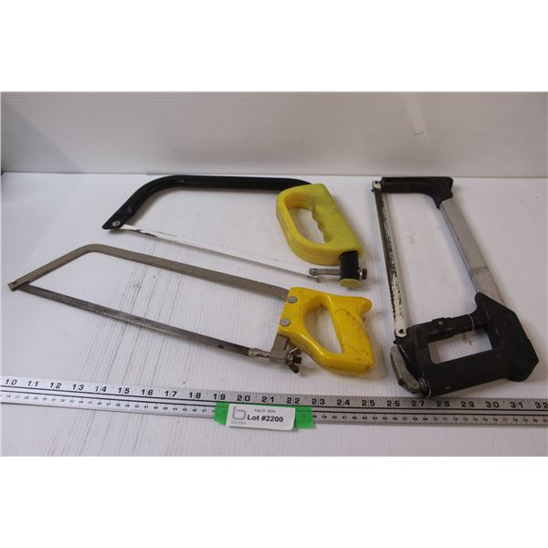 (3) Metal & Wood Hand Saws