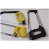 Image 5 : (3) Metal & Wood Hand Saws