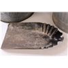 Image 6 : (2) Galvanized Antique Buckets (10" x 12") & Stove Shovel (Handle Broken)
