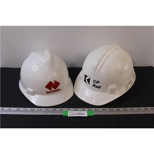 (2) Work Safety Helmet - CP Rail 