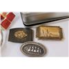 Image 4 : Lot: Sony Cybershot Camera, (3) Belt Buckles, Bottle Openers, Misc.
