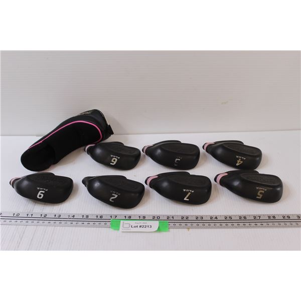 (8) Women's Golf Club Covers Set