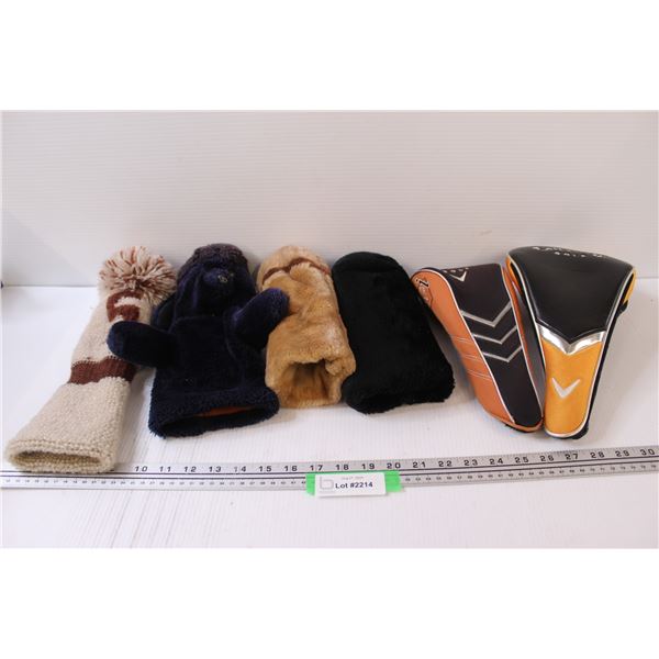 (6) Golf Club Covers