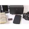 Image 3 : Lot: Opticam Camera, Fuji Camera, Smart Phone Case, Computer Speakers, Remotes, Answering Machine,
