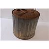 Image 5 : Antique Galvanized Gas Can - 12" X 12"