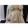 Image 3 : Porcelain Bride Doll w/Stand - 23" Tall