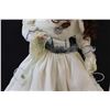 Image 3 : Porcelain Victorian Era Doll w/ Stand - 20" Tall