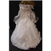 Image 4 : Porcelain Bride Doll w/Stand - 16" Tall (Arms Needs Repair)