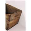 Image 5 : Antique Wooden Crate w/Brown Juice Jug, Enamel Medical Cup & Glass Bottle