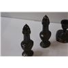 Image 2 : Plated Lead Candle Holders, Salt & Pepper Shakers, Creamer & Sugar Holders