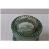 Image 6 : (2) Glass Insulators: (Green Dominion & Blue Hemingway)