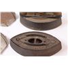 Image 3 : Antique Cast Sad Iron & Wood Handle, Ironing Plates