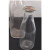 Image 2 : (2) Vintage Glass Milk Jugs, (4) Coca Cola Bottles, (1) Pepsi Bottles