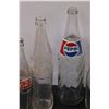 Image 4 : (2) Vintage Glass Milk Jugs, (4) Coca Cola Bottles, (1) Pepsi Bottles