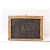 Image 2 : Vintage Chalkboard - 20" x 14" & Wood Meter Stick