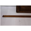 Image 4 : Vintage Chalkboard - 20" x 14" & Wood Meter Stick