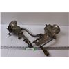 Image 1 : (2) Vintage Table Mount Meat Grinders (Purity Brand, RS & W Brand)