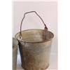 Image 3 : (2) Galvanized Bucket & Pouring Bucket & Funnel
