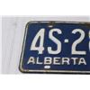 Image 2 : Alberta License Plate - 1964