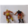 Image 4 : WWE Titan Sports Rubber Wrestlers: Hulk Hogan & Magnificent Muraco