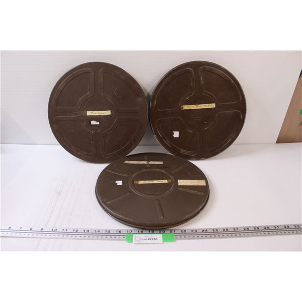 (3) Religious Movies On Film Reels