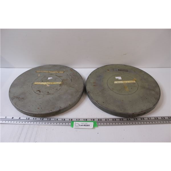 (2) Religious Movies On Film Reels