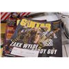 Image 2 : Lot: (2) Guitar Magazines Featuring Zakk Wylde, Sears Catalogue, Various Storage Tins, (3) Skewers, 