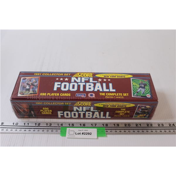 Score 1991 NFL Football Complete Trading Card Set - NIB