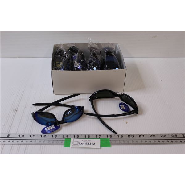 (12) Sport Sunglasses - NIB