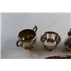 Image 2 : Silver Tray, Sugar Bowl, Creamers and Cup