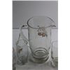 Image 4 : Pitcher and (6) Glasses