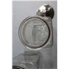 Image 4 : (3) Glass Candy Store Jars - w/ Lids